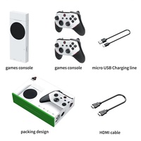 Console de jeu rétro M88 4K 128 Go avec manette sans fil et jeux intégrés pour PS2 PS1 N64 FC MAME