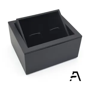 Caja personalizada para almacenamiento de gemelos con logo