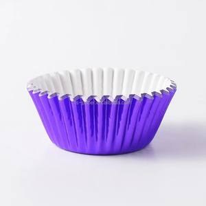 Foglio di alluminio carta da forno Muffin per Cupcake fodere usa e getta tazze da forno <span class=keywords><strong>pasticceria</strong></span> utensili da forno - Product Image 1