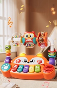 Jouets musicaux éducatifs multifonctions en gros : clavier piano animal pour l'éveil sensoriel et cognitif - Product Image 6