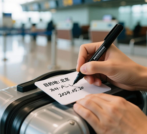 합리적인 가격 맞춤형 로고 작성 가능한 수하물 태그 <span class=keywords><strong>PVC</strong></span> 수하물 ID 태그 가방 태그 루프 포함 - Product Image 4