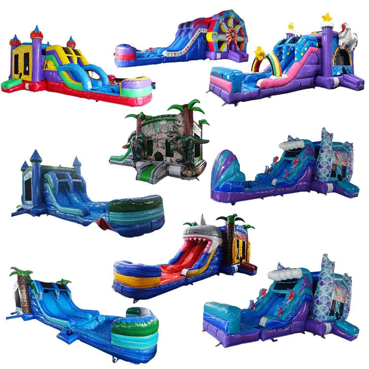 Commercial Jumpers inflatable water Slide commercial Children and Adults inflatable Slide for Sale