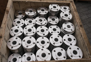 Bridas de acero al carbono de fábrica china con cara elevada, para sistemas de tuberías de plantas de tratamiento de agua - Product Image 3