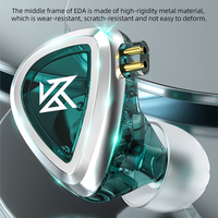 Auriculares KZ EDA 3 con Bajos, Medios y Agudos, Auriculares HIFI Intrauditivos, Auriculares Deportivos HIFI, Auriculares Desmontables con Sonido Equilibrado