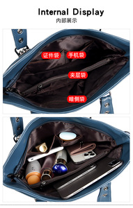 Bolsos de Mano de Lujo para Mujer, Bolsos de Diseñador, Bolsos Cruzados, Bolsos de Hombro para Mujer, Sac à Main, Bolsos Tote Casuales de Alta Calidad - Product Image 6