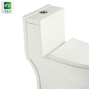 Top vente fabricant d'usine <span class=keywords><strong>bouton</strong></span> <span class=keywords><strong>poussoir</strong></span> personnalisé moderne en céramique chasse d'eau bol de toilette monté au sol une pièce <span class=keywords><strong>Wc</strong></span> toilette - Product Image 4