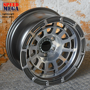 ล้อแม็กซ์ Speed Mega 12 ก้าน ดีไซน์เกียร์สีเงินขัดเงาและสีดำปืน น้ำหนักเบา สำหรับรถยนต์ รูปทรงเว้า เพิ่มประสิทธิภาพการขับขี่ - Product Image 6