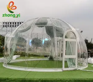 Prefab Bath Bubble Houseห้องนอนร้านอาหารโรงแรมDome Houseเต็นท์