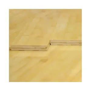 Factory Supplier Outdoor Carbonized Click Strand Woven Waterproof Solid Bamboo Flooring