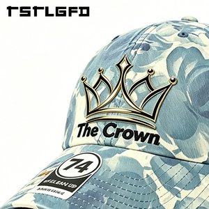 Casquettes de sport structurées à 6 panneaux avec logo personnalisé, imprimé floral, devant rigide, motif vintage, en toile, toutes saisons, vente en gros, fabricant - Product Image 2