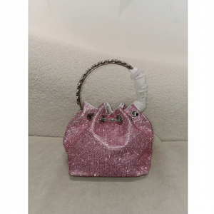 Bolso de Noche de Lujo Personalizado para Mujer, Bolso de Mano con Pedrería para Novia, Diseño de Sobre, Suave, Hecho a Mano, para Bodas - Product Image 1