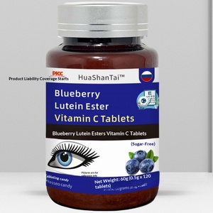 ODM/OEM Genç Öğrenciler Göz Koruması Yaban Mersini Lutein C Vitamini Kuru ve Bulanık Gözler İçin Bakım Orta Yaşlılar ve Yaşlılar 120'li Paket Vitaminler - Product Image 4