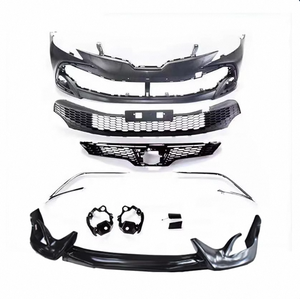 Kits de carrosserie pour Toyota Reiz 2010-2017, mise à niveau Mark X Reiz 2018, pare-chocs avant avec lèvre avant pour l'assemblage des pare-chocs de voiture Reiz - Product Image 1