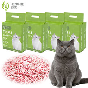 Litière pour chat en tofu biodégradable et écologique, 2,5 kg, sans poussière, hautement absorbante, à agglomération rapide, pour les familles multi-chats - Product Image 4