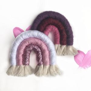 SNH Trendy Modern RAINBOW 100% Coton Pinces à Cheveux - Product Image 1