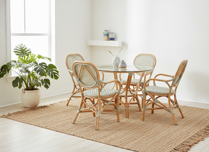 Juego de Comedor Jamaica Bistro, Diseño Asiático, Muebles de Comedor Cómodos y Compactos para Apartamento, Calidad Premium, Exportación de Indonesia - Product Image 4