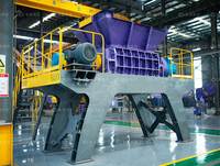 Ligne de recyclage d'aluminium usagé, déchets d'appareils électroménagers, réfrigérateurs, téléviseurs, broyeur de métaux usagés, machine de concassage à marteaux