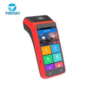 Pos 4G WIFI Handheld Mobile Android Pos Terminal Machine Point Of Sale System With 58mm Thermal Receipt Printer