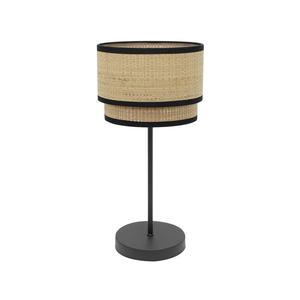 Lampada da Tavolo 1xE27 Naturale/Nero 60x30x30 cm - Illuminazione Decorativa per Spazi Moderni e Funzionali - Product Image 1