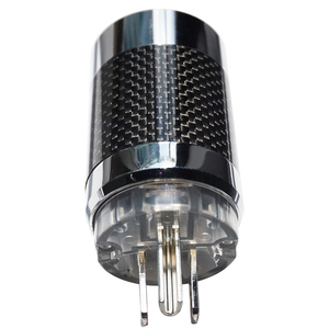 En laiton Pur cuivre Plaqué Or BRICOLAGE <span class=keywords><strong>HIFI</strong></span> câble D'alimentation 3 broches US <span class=keywords><strong>Prise</strong></span> De Courant Électrique + Connecteur de - Product Image 5