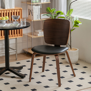 Sillas de Comedor Modernas de Madera Maciza Curvada con Respaldo Alto, Muebles para Comedor de Hotel y Restaurante, Más Populares - Product Image 2