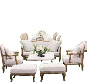 <span class=keywords><strong>Canapé</strong></span> 3 places souple de mariage <span class=keywords><strong>Canapé</strong></span> de salon modulable style français pour les événements de mariage - Product Image 1