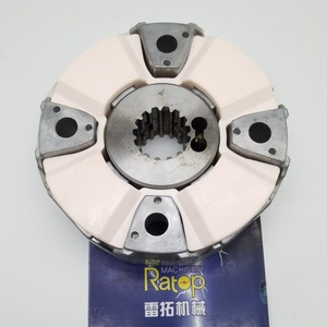 4416605 ZX180 ZX200-1 ZX200-3 ZX200-5G ZX240-1ZX240-3 ZX240-5G ZX270 Rubber <b>Coupling</b> Assembly 45H <b>Coupling</b> Hub Insert 4416605 - Product Image 2