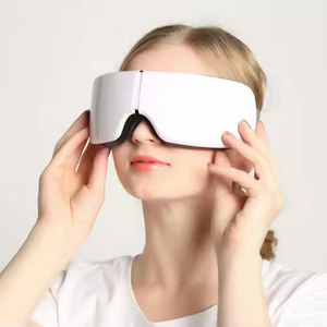 Masajeador Eléctrico para Ojos con Vibración de Bolsa de Aire, Masaje de Amasamiento, Alivio del Estrés y la Fatiga, Música Relajante, Gafas Inteligentes Plegables OEM - Product Image 2