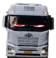 Panneau LED souple pour voiture avec application Devil Eyes Light, écran LED intelligent, panneau matriciel LED pour voiture