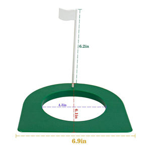 อุปกรณ์ฝึกซ้อมกอล์ฟแบบพกพาสำหรับใช้ในร่ม/กลางแจ้ง พร้อมธง - Product Image 2