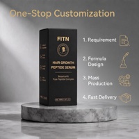 Lotion Capillaire Croissance Cheveux Biotine Romarin Peptide Squalane Soin Nourrissant du Cuir Chevelu Formule 2-EN-1 Sans Prostaglandine OEM Privé Adultes