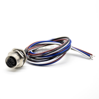 M12 4 p abgeschirmtes PUR-Kabel 4-poliger Stecker