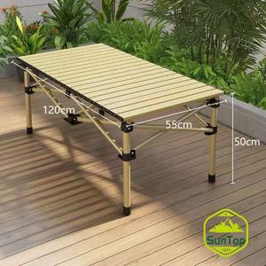 Mesas de Camping plegables de Metal portátiles, sillas cómodas, fácil instalación, rollo de huevo, muebles de puesto al aire libre, equipo de viaje para - Product Image 2