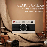 Cámara Digital Mini Y12 4K de 68MP con Doble Lente, Enfoque Automático, Cámara de Bolsillo con Zoom 16X, Cámara Vintage para Vlogs, OEM ODM