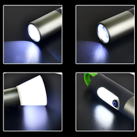 1000 Lumens haute puissance 15W P50 LED lampe de poche tactique Rechargeable blanc Laser torche lumière télescopique lanterne d'urgence extérieure