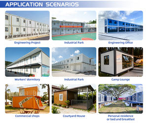 <span class=keywords><strong>Vente</strong></span> directe d'usine, maison préfabriquée ignifuge, maison résidentielle de luxe, villa, maison conteneur détachable, panneau sandwich - Product Image 5