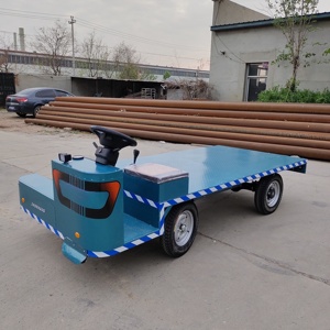 Plataforma Eléctrica de <span class=keywords><strong>Carga</strong></span> de 2000 kg, Carro de <span class=keywords><strong>Transporte</strong></span> de <span class=keywords><strong>Carga</strong></span> Pesada, Carros Móviles con 4 Ruedas para <span class=keywords><strong>Carga</strong></span> - Product Image 2