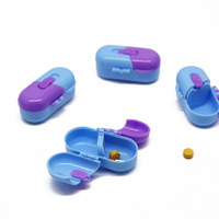 Langue personnalisée Impression dispensaire de pharmacie boîte à pilules en plastique transparent 7 Dyas Comprimés de médecine Organisateur de stockage étui hebdomadaire