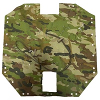 Housse de casque tactique classique en nylon avec motif camouflage et fermeture à boucle |   Conception en maille respirante 40 cm x 40 cm pour une utilisation en extérieur