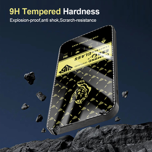 Yongpoly 9H ESD kim cương cutlace cạnh 9H rõ ràng Tempered Glass bảo vệ màn hình cho iPhone 16 Pro Max - Product Image 5