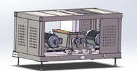 Nouvelle machine à broyer les aliments pour animaux de ferme entièrement automatique en acier inoxydable, capacité de 60 tonnes/heure, pour aliments humides/sèches (poulet/canard/oie)