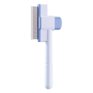 Cat comb, dog comb, bristle <b>brush</b>, long-bristled fine-tooth comb, detangling and loose hair removal tool, <b>pet</b>-specific comb. - Product Image 2