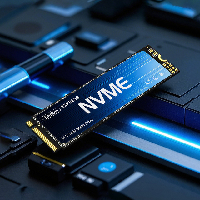 Ymeiton OEM M.2 NVMe SSD 2280 SATA Expansion Plastic Shell High-Speed 256G-1TB Read 1800-2500MB/s Write 1200-1700MB/s Internal