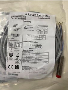 Sensor de Proximidad LEUZE Original, Nuevo, IS 212MM/2NO-4N0, Estable y Duradero, Apto para Uso Industrial, en Stock - Product Image 2