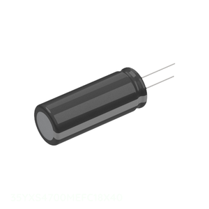 Distribuidor Autorizado, Condensador Radial de Aluminio de 35V, 4700uF, 20%, 35YXS4700MEFC18X40, 4700 uF, con Orificio Pasante - Product Image 1
