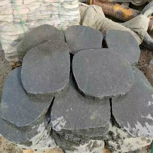 Irregular Natural Black <strong>Slate</strong> Stone Paving <strong>Flagstone</strong> Pavers for Outdoor Exterior Landscape Kitchen Bathroom - Product Image 4