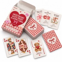 Cartes de conversation romantiques personnalisées et écologiques pour la Saint-Valentin, pour couples, avec questions interactives pour des soirées romantiques
