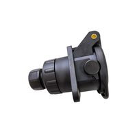 Conector Impermeable para Remolque de Camión de Servicio Pesado de 24 V y 15 Polos, 00584370