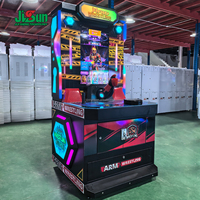 Machine de jeu d'arcade de lutte de poignet à monnayeur, défi de force des bras avec écran LCD pour FEC