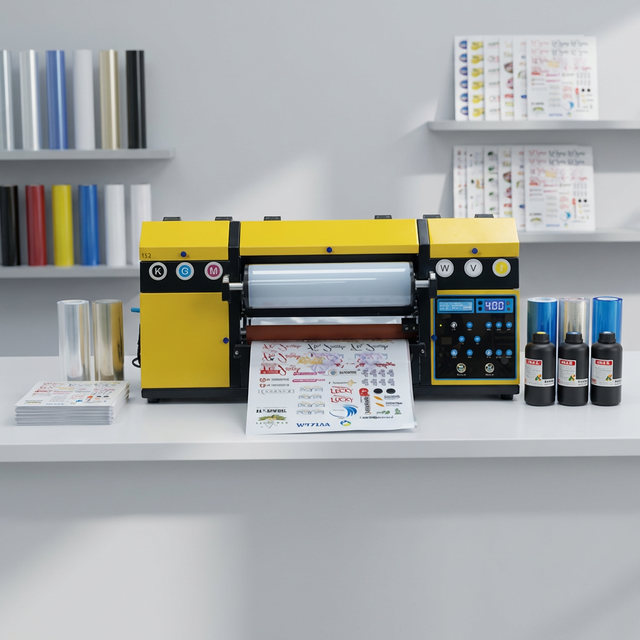 A3 New Dual Xp600 Printheads Uvdtf Uv Dtf Transfer Sticker Roll to Roll Impresora Uv Inkjet Printer Printing Machine for Retail